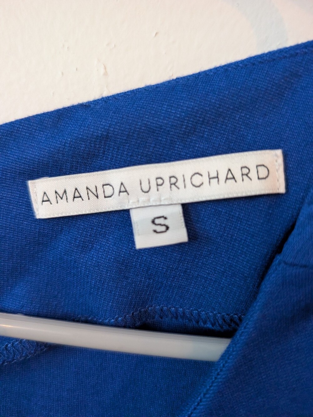 Amanda Uprichard Cobalt Blue Long Sleeve Bodycon Dress Size S - Picture 3 of 4